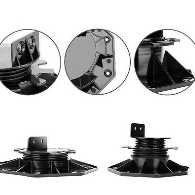 2pcs Adjustable Decking Pedestal Riser Bearing Support