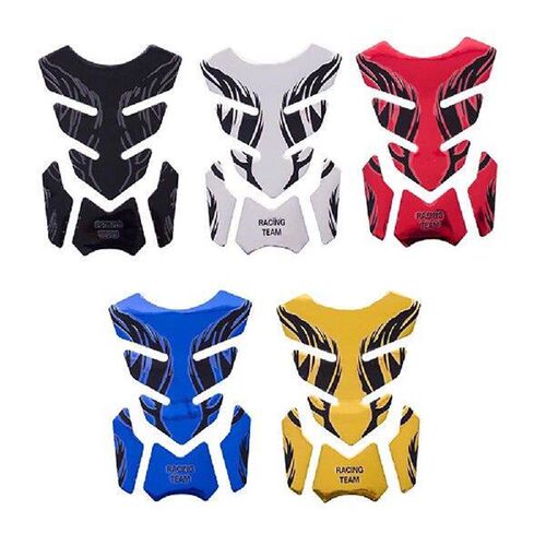 1pc Motorcycle Tankpad Sticker Fishbone 3D Tank Pad