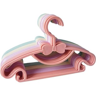 10Pcs Baby Hangers, Non-Slip Kids Baby Clothes Hangers  Infa