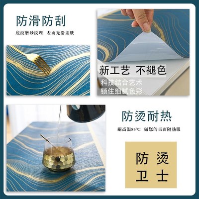 waterproof tablecloth plastic washable table cover mat big