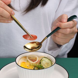 for box Chopsticks set portable cutlery workers spoon office