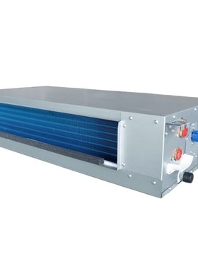 超薄风机盘管卧式暗装中央空调冷暖静音水空调商家用FPW煤改气电