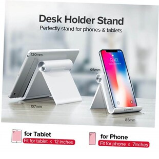 ugreen phone holder stand for  8 x 7 6 foldable mobile