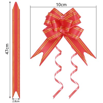 60/40/20PCS Colorful Gift Packaging Bow Party Birthday Mothe