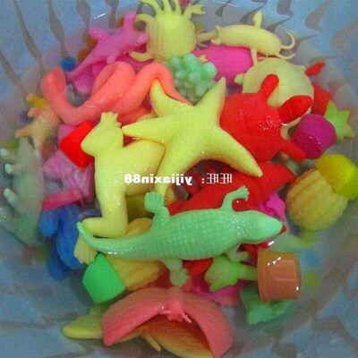 new10pcs/lot Ocean Anmal Growng Toy Marne ology Toys Se