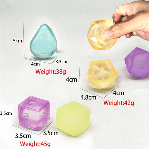 Water Drops Maltose Decompression Ball Pinch Le Ice Cube Dia