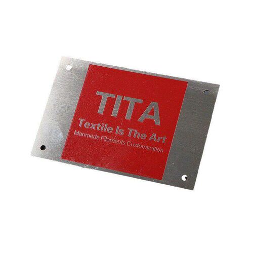 Factory aluminum sign stainless steel corrosion bronze