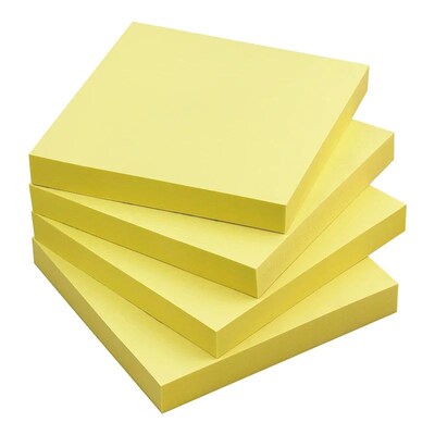 3x3 Sticky Note Paper Bright Colored Memo Pad Self-adhesive