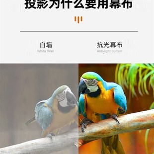 简易金属抗光投影仪幕布120寸16:9高清电影银幕 projector screen