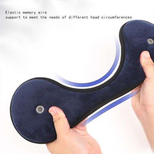 Unisex Earmuffs with Earpiece Ear Cover Winter Thicken Plush