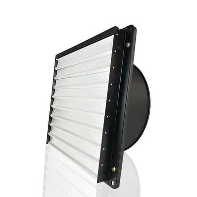 方形壁式外转子轴流风机 自垂百叶防雨仓房通风换气风扇 厂家直销