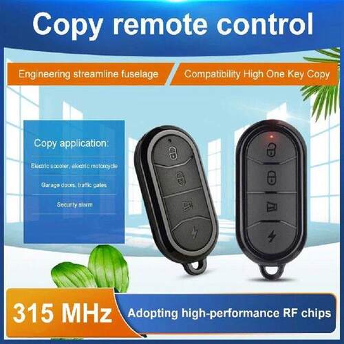315 MHz/433 MHz Clone Remote Control Universal Copy Remote