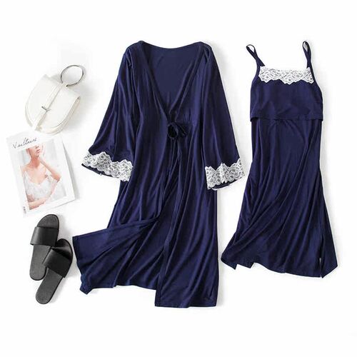 Maternity Nightwear Women Nursing Pyjama Nursing Sleepwear