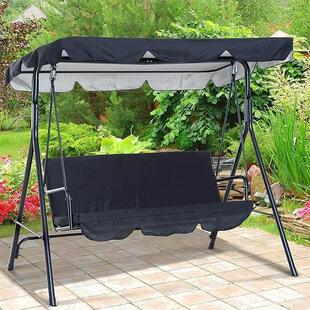 Multi Color Outdoor Swing Chair Awning Garden Waterproof Swi