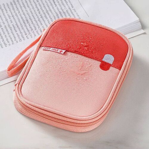 Mini Medicine Organizer Bag Outdoor First Aid Kit Portable T