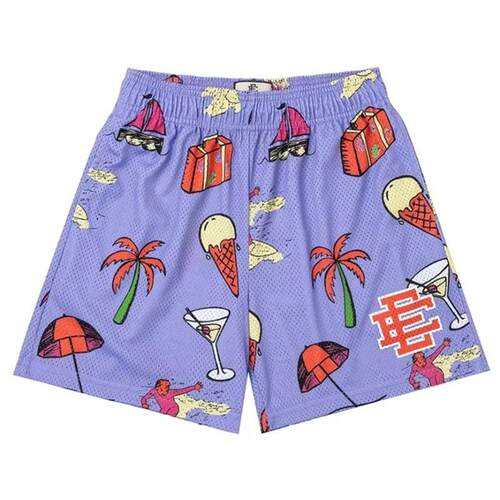 New Eric Emanuel EE Basic Mesh Short Classic Floral Printed