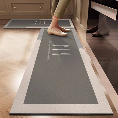 New Diatomite Mat Kitchen Rug Non-slip Kitchen Long Carpet S