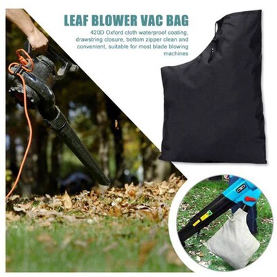 Zippered Type Leaf Blower Vacuum Bag Lawn Cleaner Bag Garden