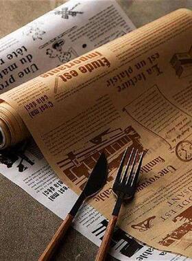 Baking Oilpaper Old Newspaper Roll Parchment Paper Grease