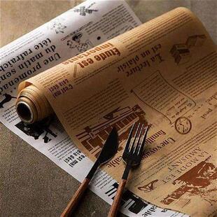 Baking Oilpaper Old Newspaper Roll Parchment Paper Grease