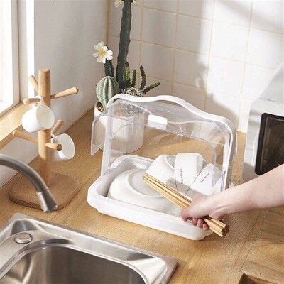 Dustproof Storage Box For Baby Dinnerware Simple Yet