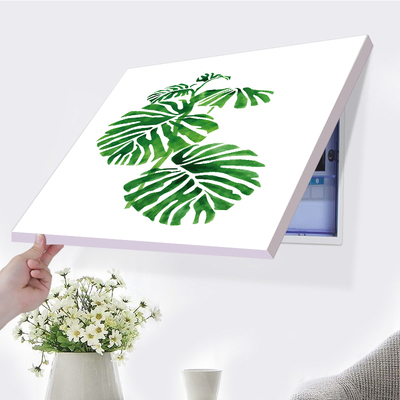 温馨电表箱装饰画免打孔简约现代家用配电箱总闸盒电线电柜箱遮挡