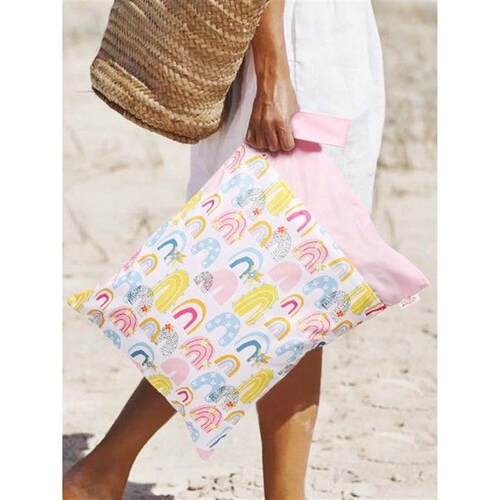 1pc Sun Pattern Waterproof  Bag, Modern  Bag For Outdoor