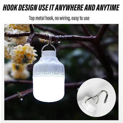 1-10pcs Outdoor High Power Portable LED Light Lanterns Charg