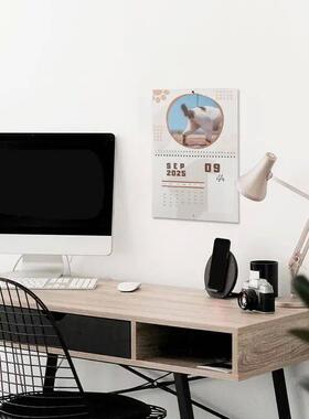 Cat Butt Wall Calendar 2025 Funny Calendar Planner Wall Cale