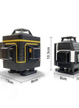Pracmanu Mn 16 Lnes 4D Laser Level Green Lnes Self-Levelng H