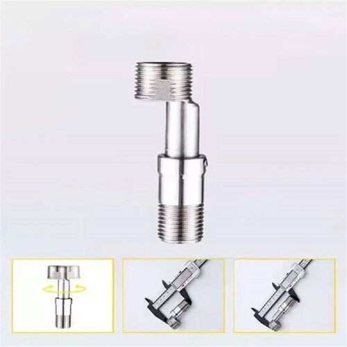 360 Degree Adjustable Faucet Angled Curved Foot Eccentric