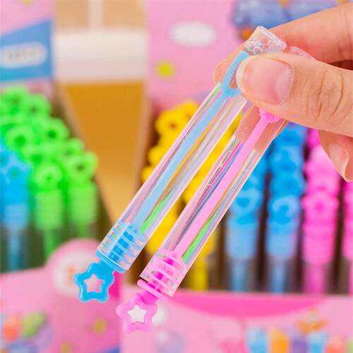 10-30PC Mini Cute Bubble Empty Tube Toy Kids Birthday Party
