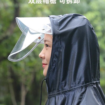 Electric bicycle raincoat motorcycle long rainproof poncho
