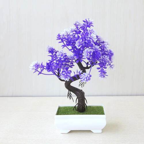 Artificial Plants Decoration Potted Bonsai Small e Pot Fake