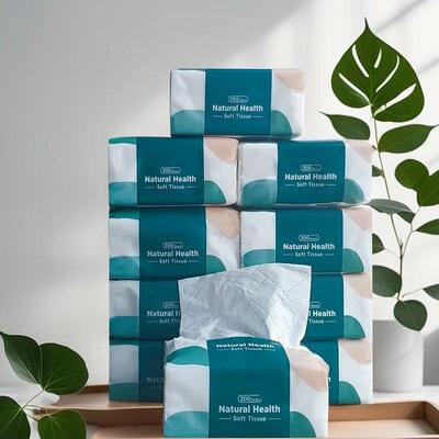 10 packs of 3,000 sheets, virgin bamboo and wood mixed pulp