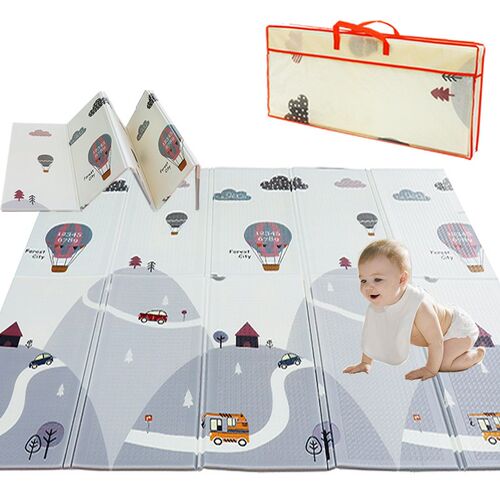 Baby Play Mat Waterproof XPE Soft Floor Playmat Foldable Cra