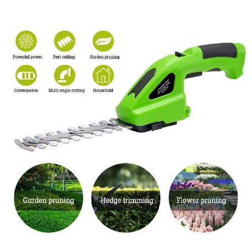2 In 1 Wireless Fence Scissors Electric 36 V Weeding