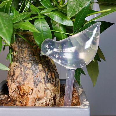 5 Packs Bird-Shaped Self-Watering Globes Perfect For Automat