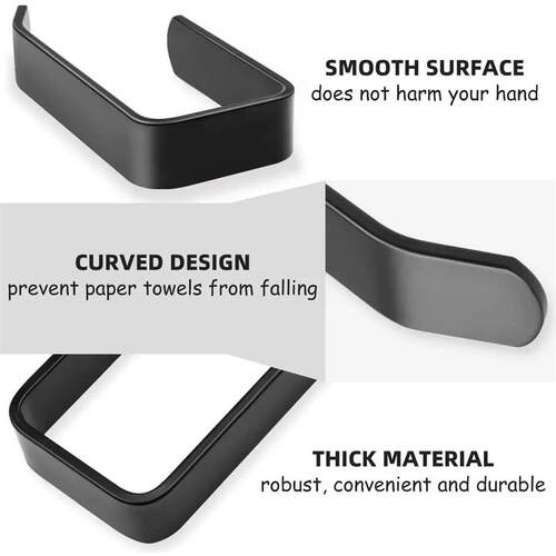 Adhesive Toilet Paper Holder Plastic Toilet Paper Roll Holde