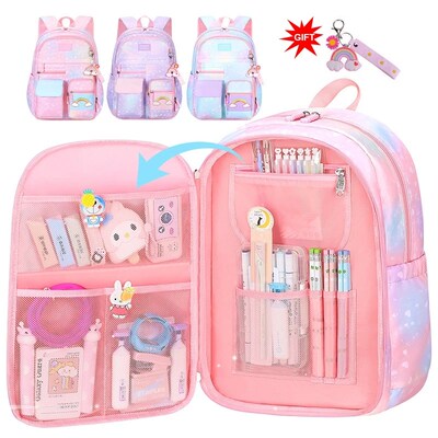 Cute Girls School Bags Children Primary School Backpack Satc