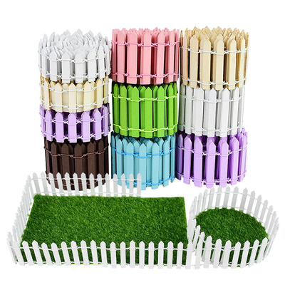 100cm/roll 3cm 5cm Wooden Fencing Wood Barrier DIY Mini Land