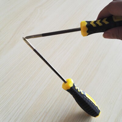 Screwdriver Set with Pitted Bits Phillips Slotted ChromeVana