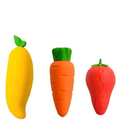 Big Mac Fruit Creative Carrot Eraser Unique Cute Stationery