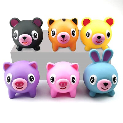 Talking Animal Baby Toys Jabber Ball Tongue Out Sress Reliev