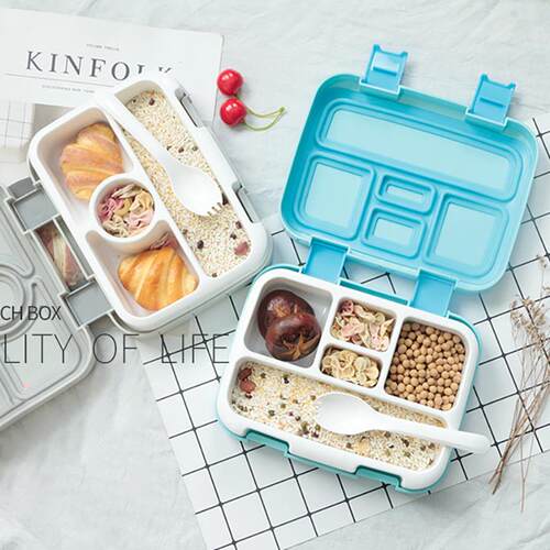 Portable Lunch Box Microwave LunchBox Sealed Salad Box Outdo