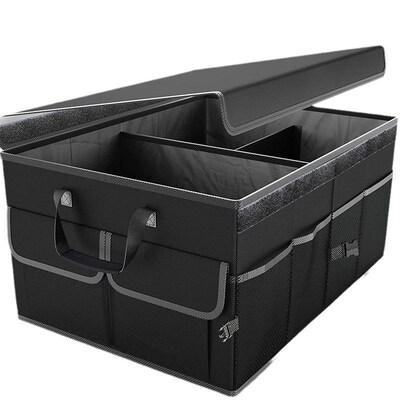 Car storage box folding storage high-capacity organizing box