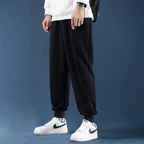 Mens Casual Sweatpants Autumn Winter 2025 Loose Fit Large Si