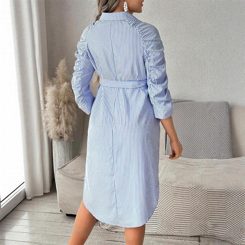 New spring Women Casual Pregnant Dress Shirt Pregnant Dress图片