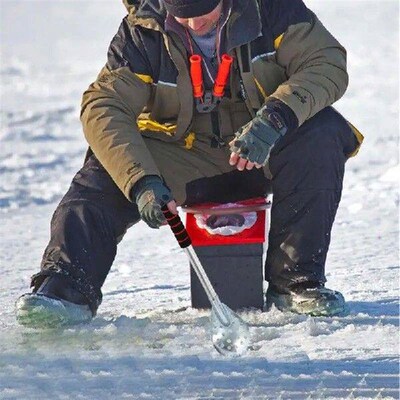 1pcs Winter Ice Fishing Tools Stainless Steel Ice Scoop