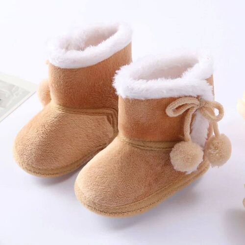 Baywell Autumn Winter Warm Newborn Boots 1 Year baby Girls B